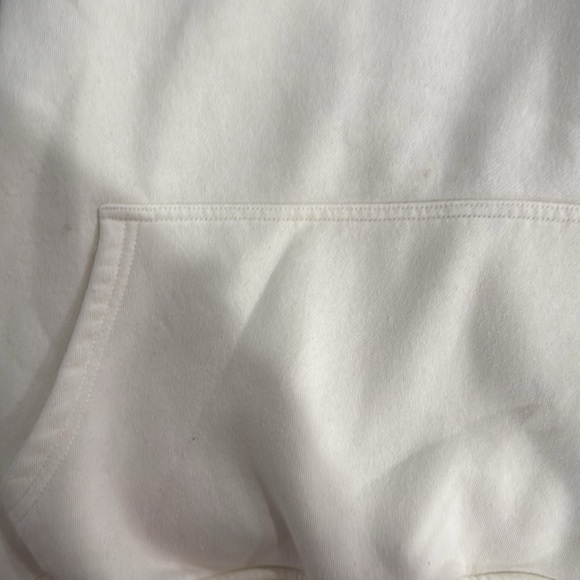 White Hoodie with Red Logo - Picture 5 of 5